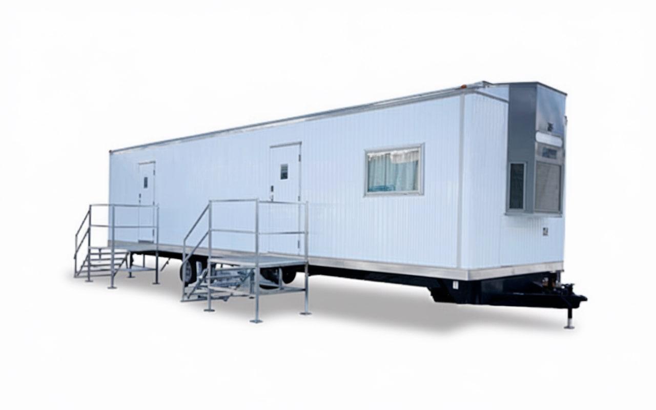 office trailers often come equipped with hvac systems, electrical outlets, lighting, and furniture options